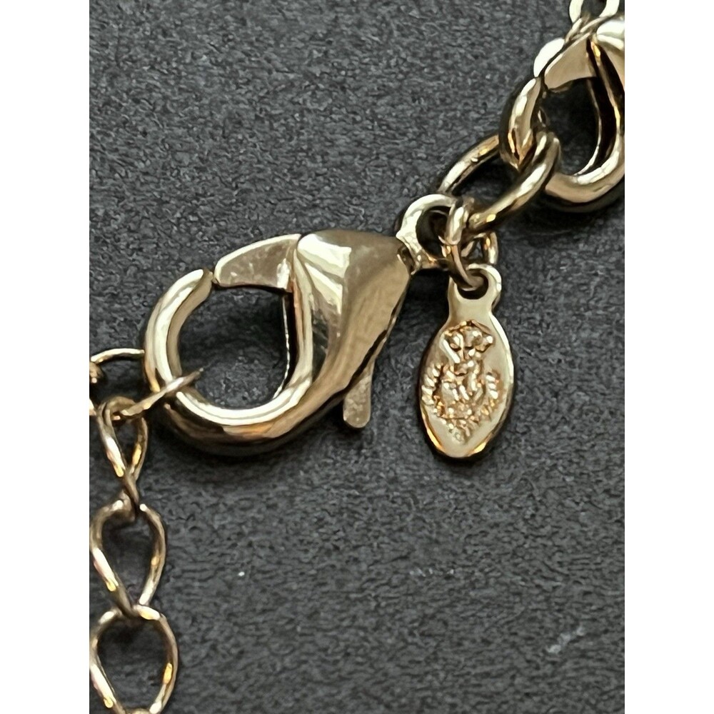 Premier Designs Layered Pendant Necklace | Silver Tone Cable Chain | White - Picture 5 of 7